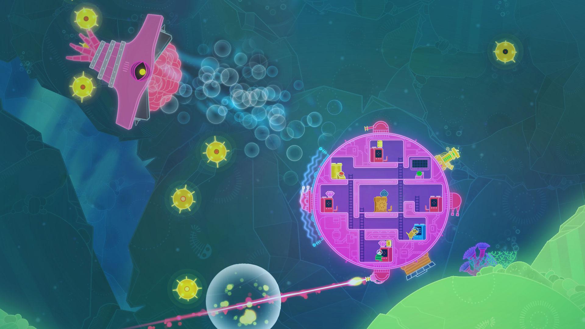 Скриншот из игры Lovers in a Dangerous Spacetime - 51