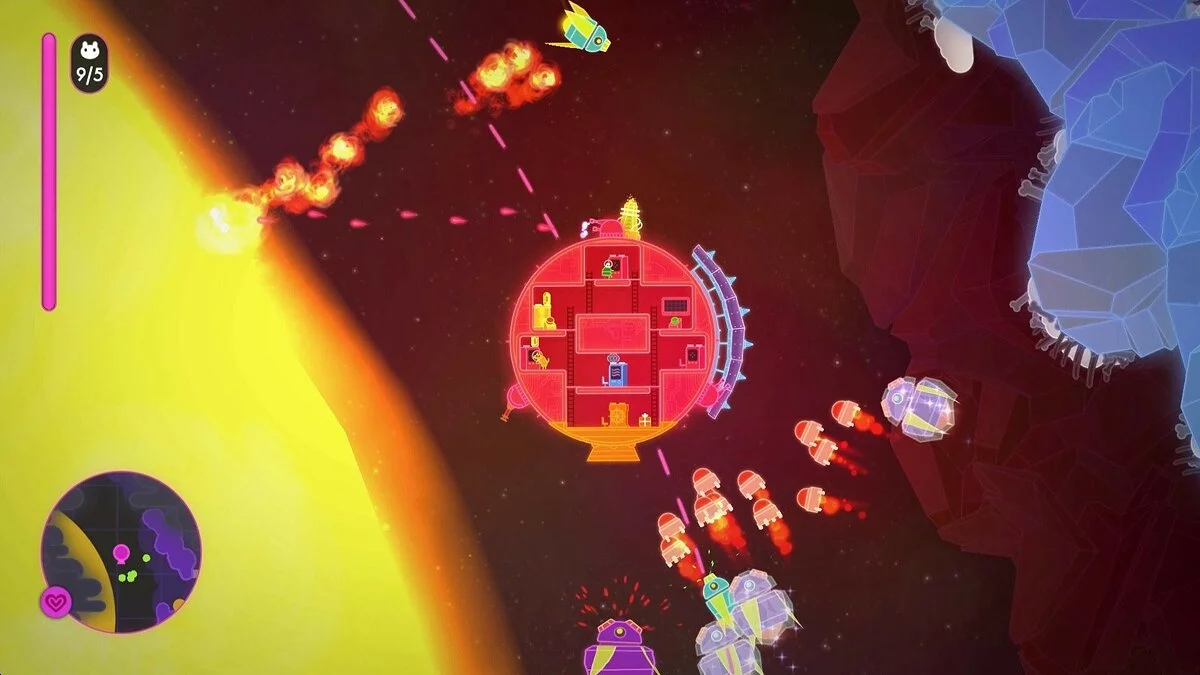 Скриншот из игры Lovers in a Dangerous Spacetime - 25