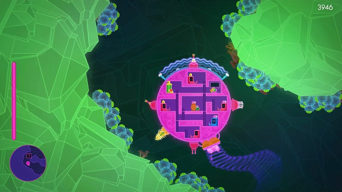 Скриншот из игры Lovers in a Dangerous Spacetime - 6