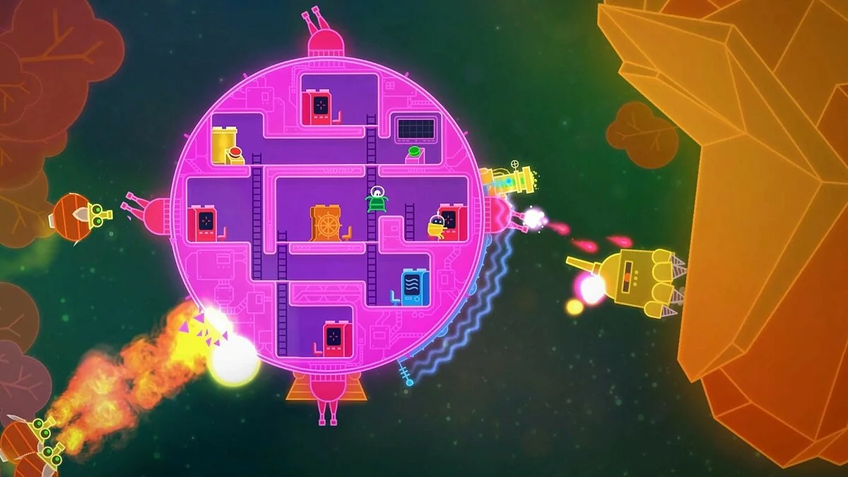 Скриншот из игры Lovers in a Dangerous Spacetime - 27
