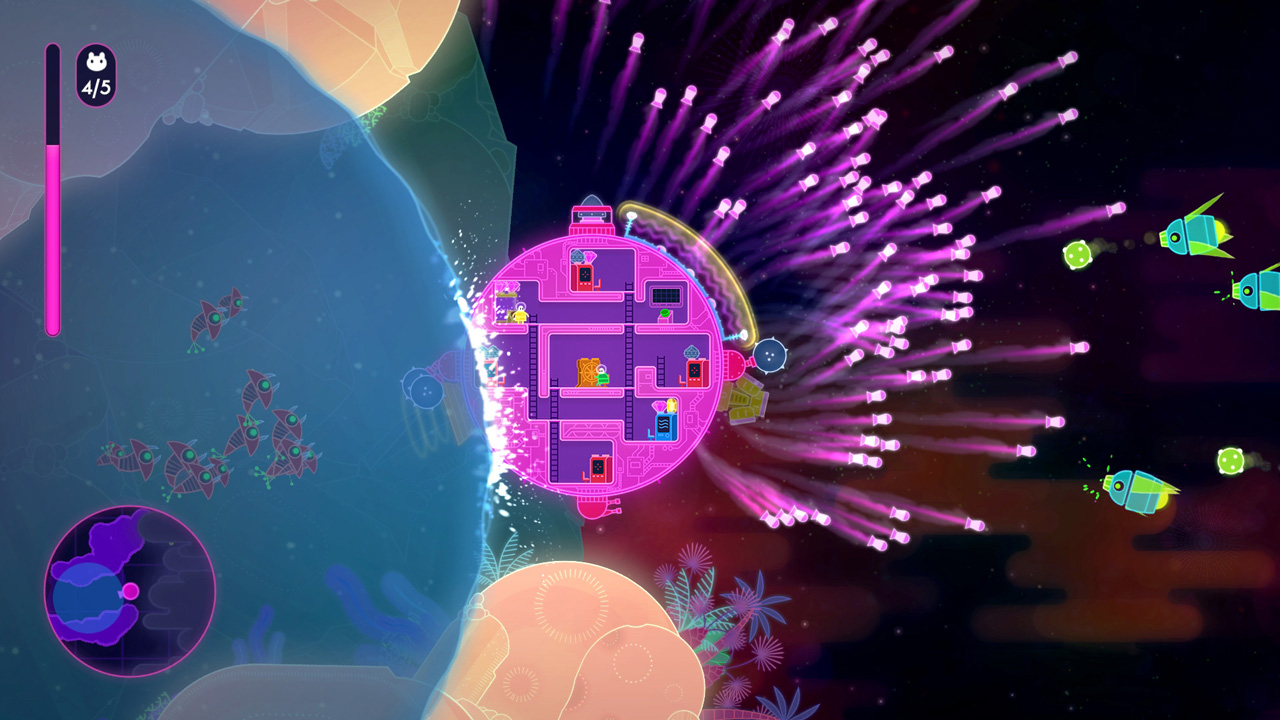Скриншот из игры Lovers in a Dangerous Spacetime - 46