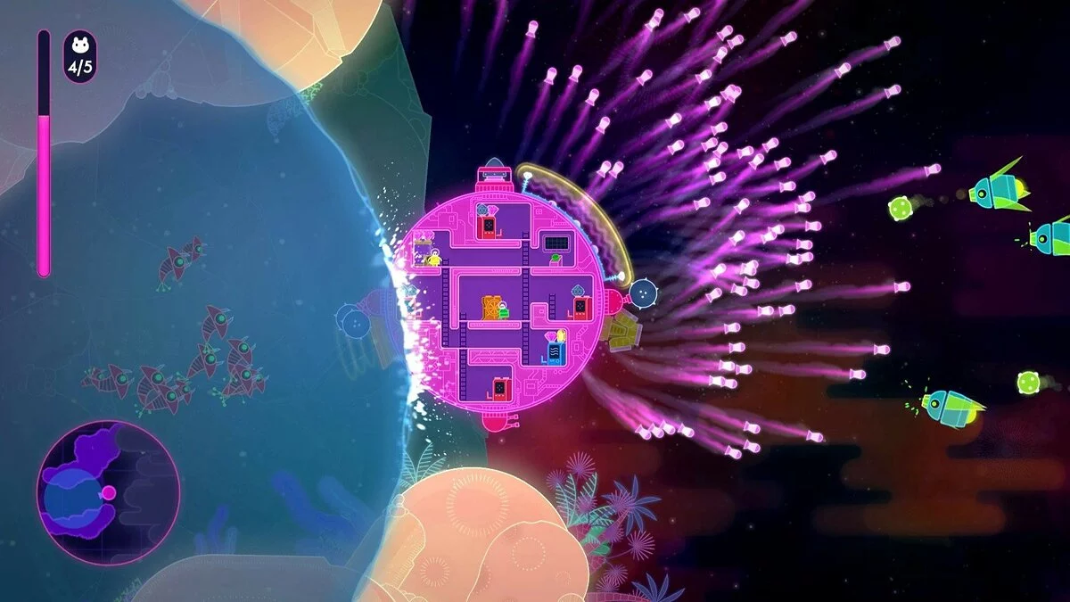 Скриншот из игры Lovers in a Dangerous Spacetime - 23