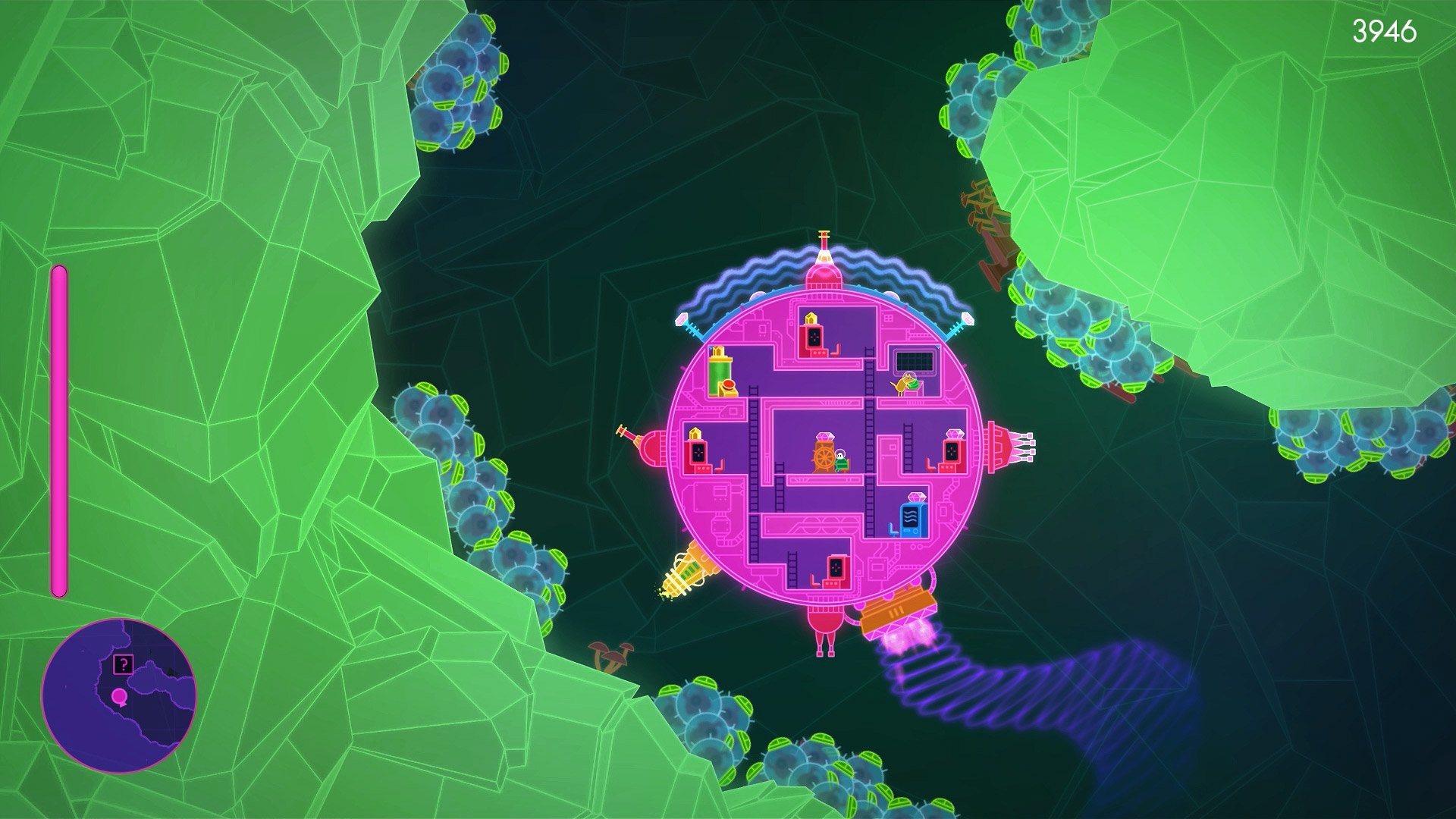 Скриншот из игры Lovers in a Dangerous Spacetime - 1