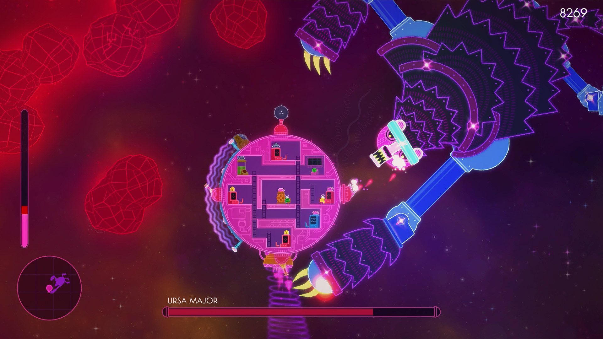Скриншот из игры Lovers in a Dangerous Spacetime - 3