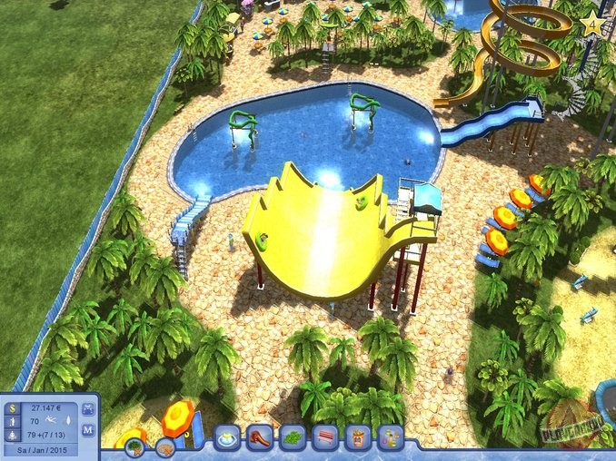 Скриншот из игры Water Park Tycoon - 4