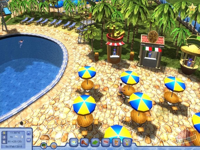Скриншот из игры Water Park Tycoon - 8