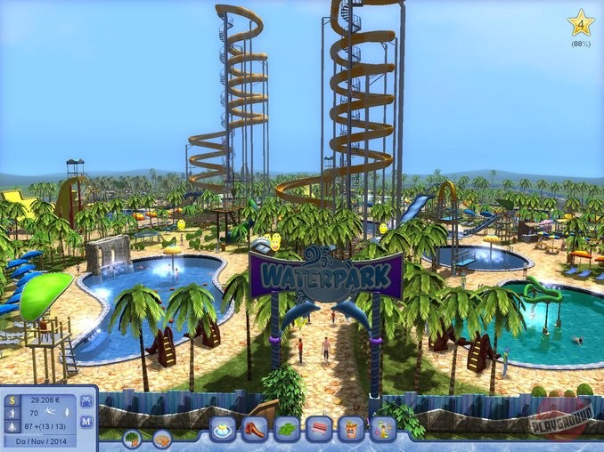Скриншот из игры Water Park Tycoon - 1