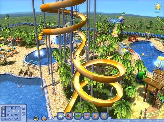 Скриншот из игры Water Park Tycoon - 3