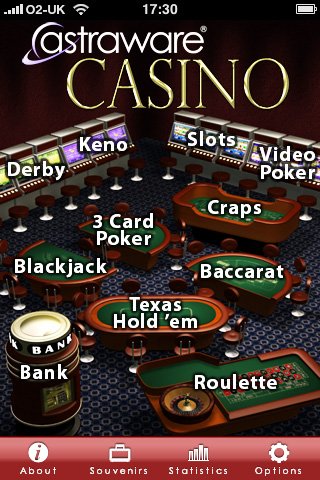 Скриншот из игры Astraware Casino - 2