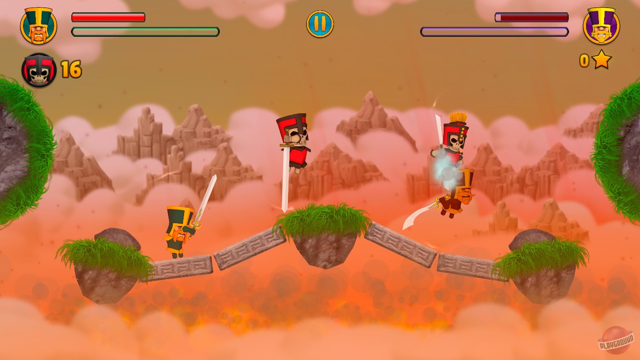 Скриншот из игры Cloud Knights - 2