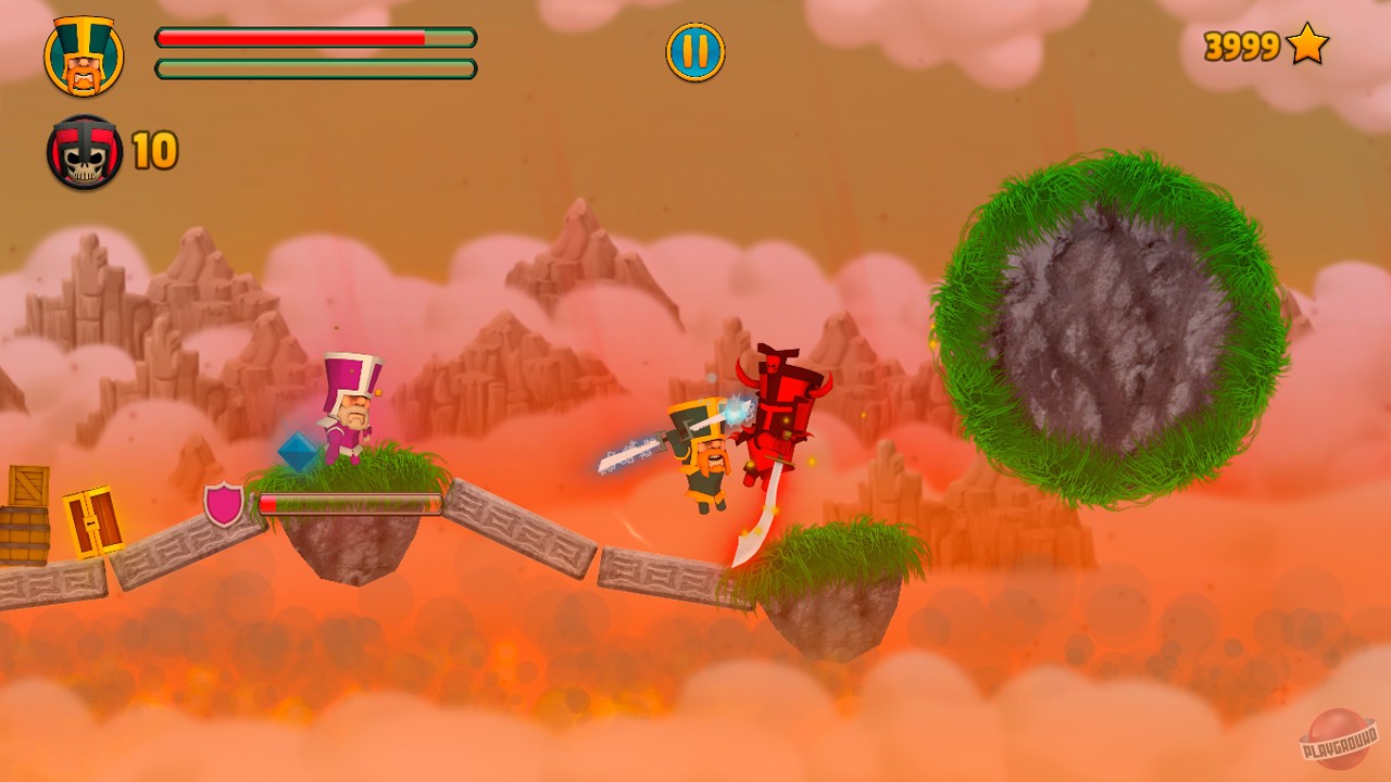 Скриншот из игры Cloud Knights - 10