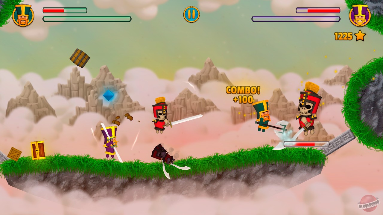 Скриншот из игры Cloud Knights - 16