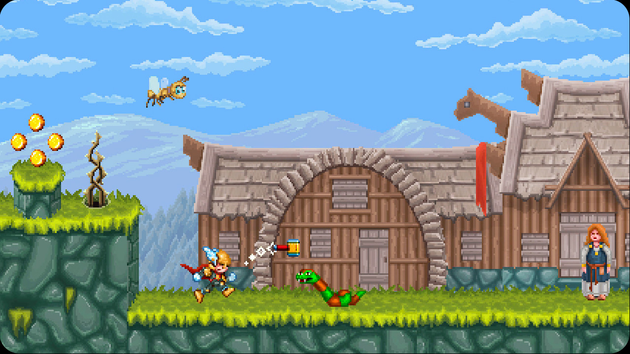 Скриншот из игры Tiny Thor - 17