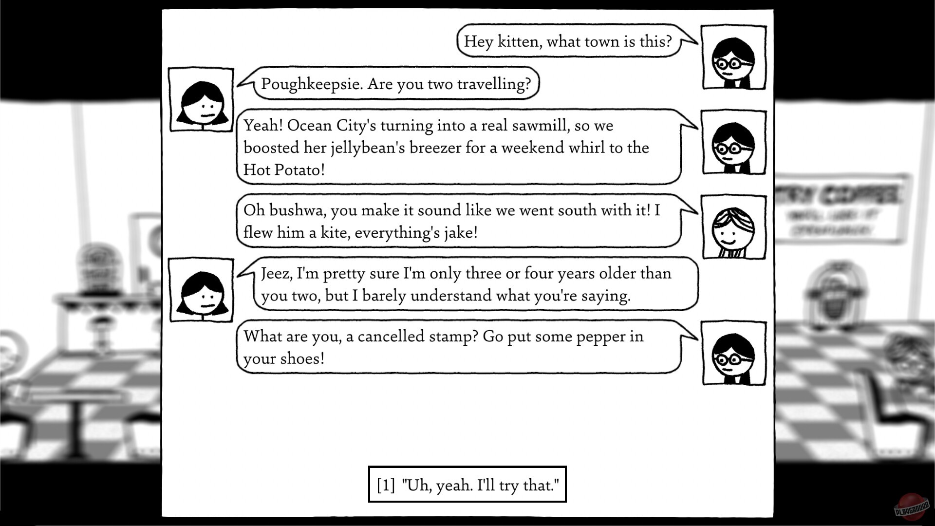 Скриншот из игры Shadows Over Loathing - 10