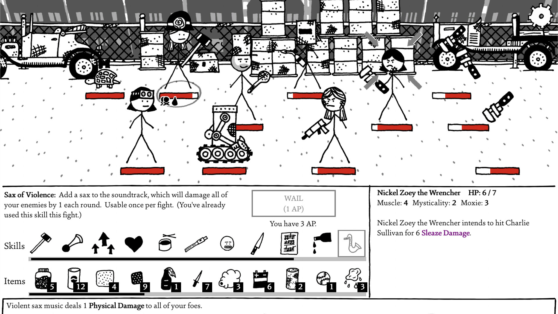 Скриншот из игры Shadows Over Loathing - 13