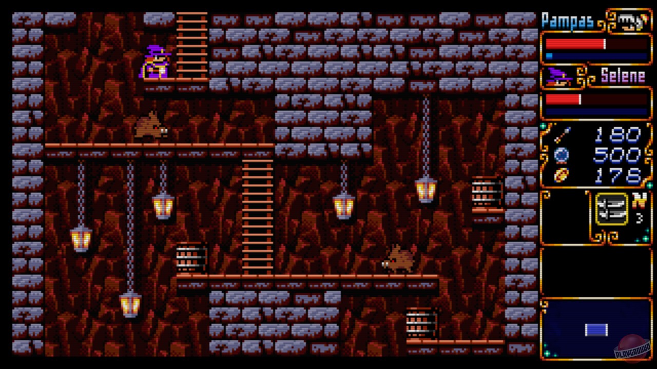 Скриншот из игры Pampas & Selene: The Maze of Demons - 1