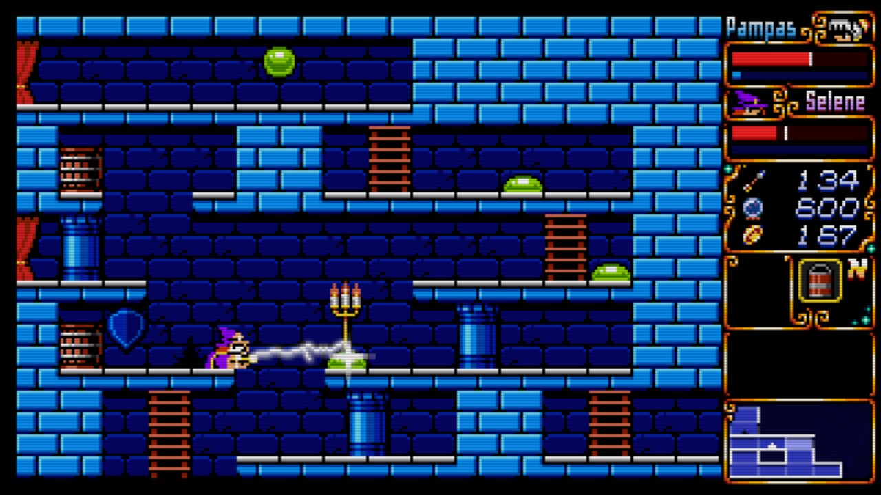 Скриншот из игры Pampas & Selene: The Maze of Demons - 2