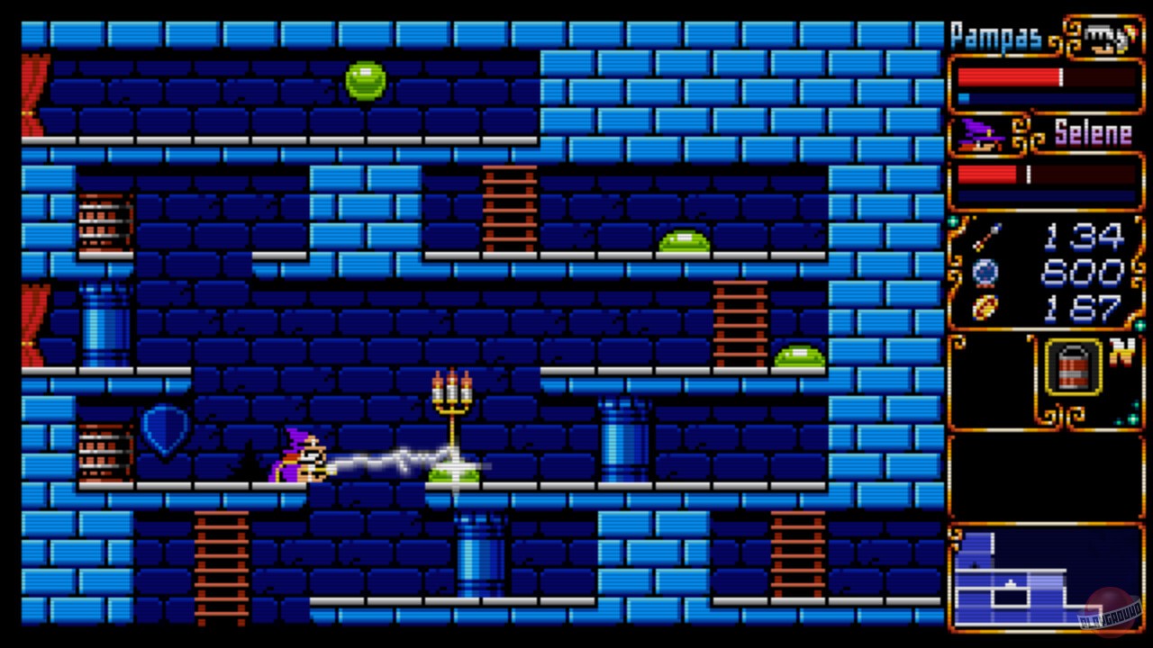 Скриншот из игры Pampas & Selene: The Maze of Demons - 5