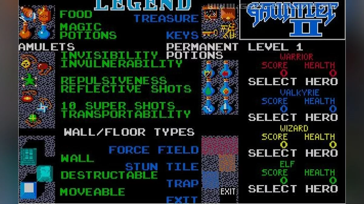 Скриншот из игры Gauntlet 2 - 3