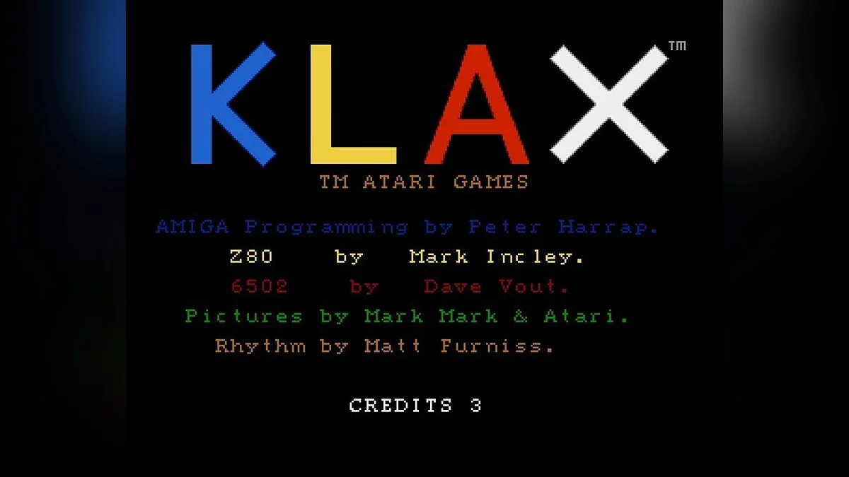 Скриншот из игры Klax - 10
