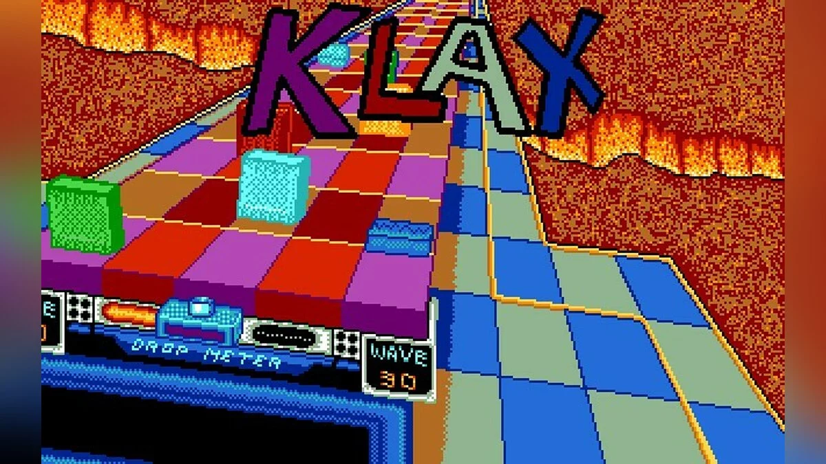 Скриншот из игры Klax - 8