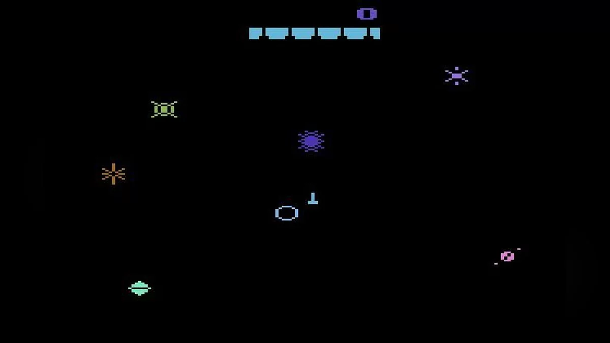 Скриншот из игры Gravitar - 5