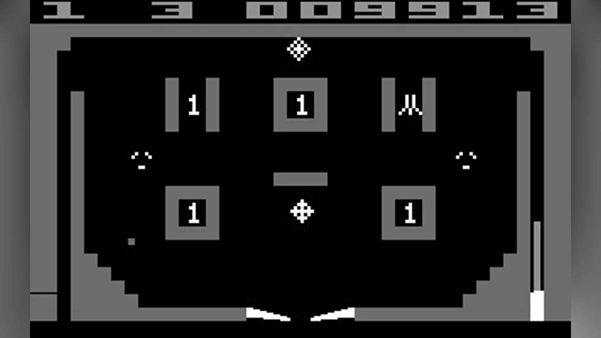 Скриншот из игры Video Pinball - 1