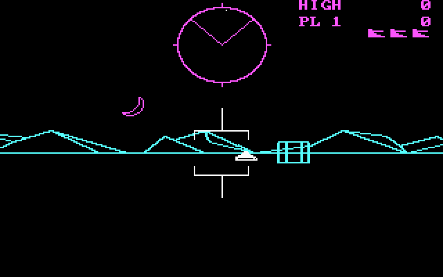 Скриншот из игры Battlezone 1983 - 3
