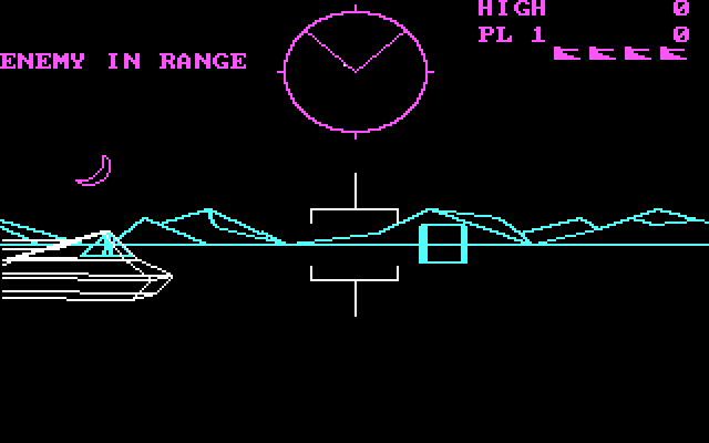 Скриншот из игры Battlezone 1983 - 4