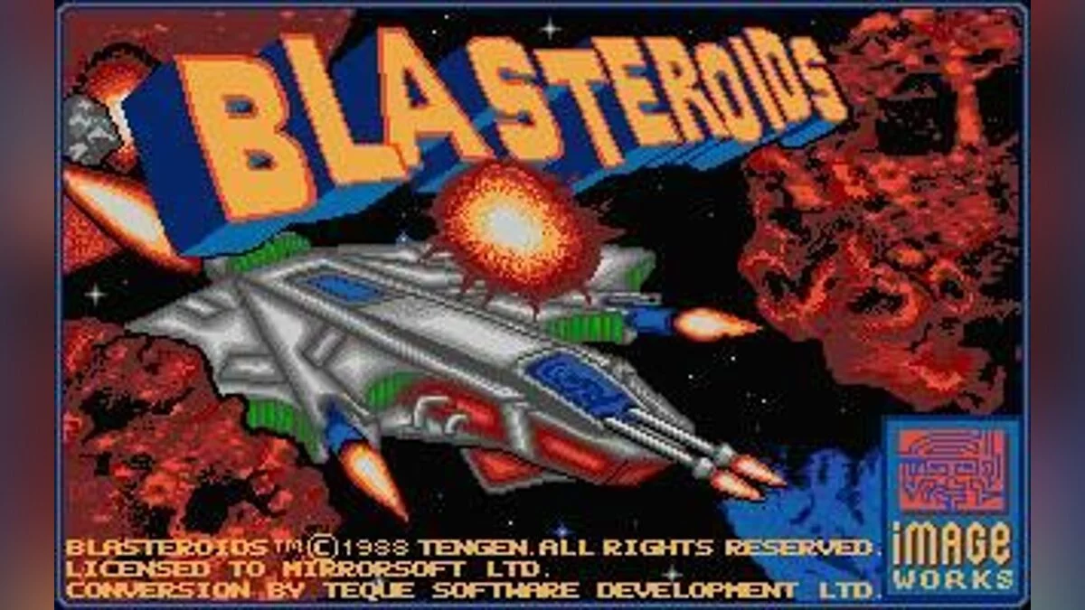 Скриншот из игры Blasteroids - 3