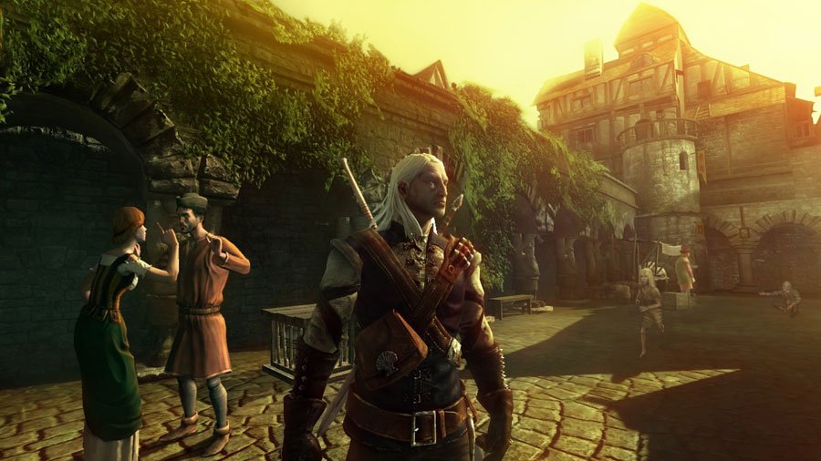 Скриншот из игры The Witcher: Rise of the White Wolf - 1