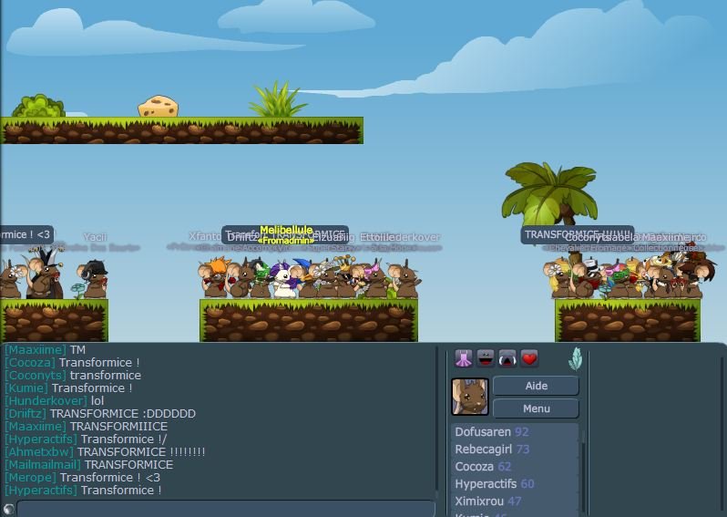 Скриншот из игры Transformice - 8