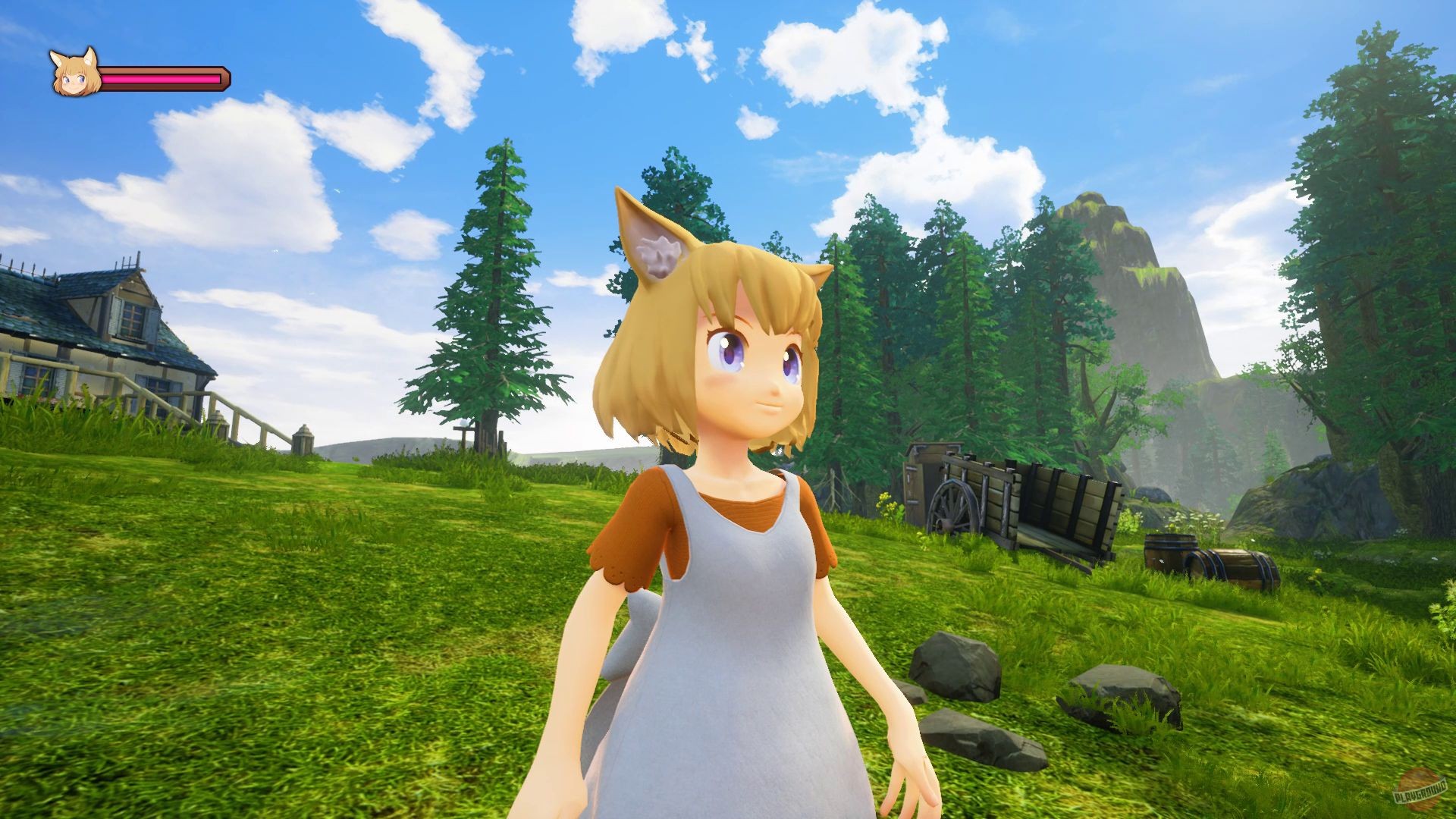 Скриншот из игры Giraffe and Annika - 28