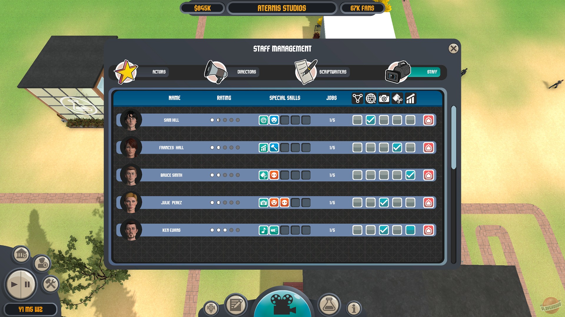 Скриншот из игры Filmmaker Tycoon - 37