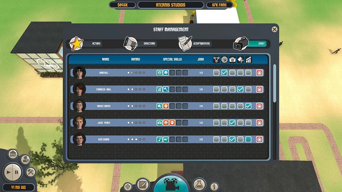 Скриншот из игры Filmmaker Tycoon - 36