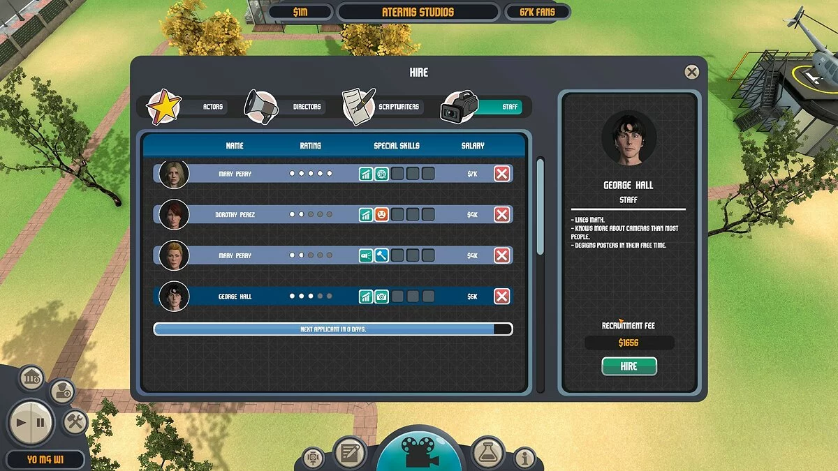 Скриншот из игры Filmmaker Tycoon - 16