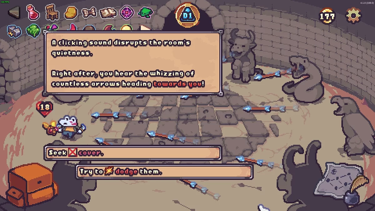 Скриншот из игры Die in the Dungeon - 16