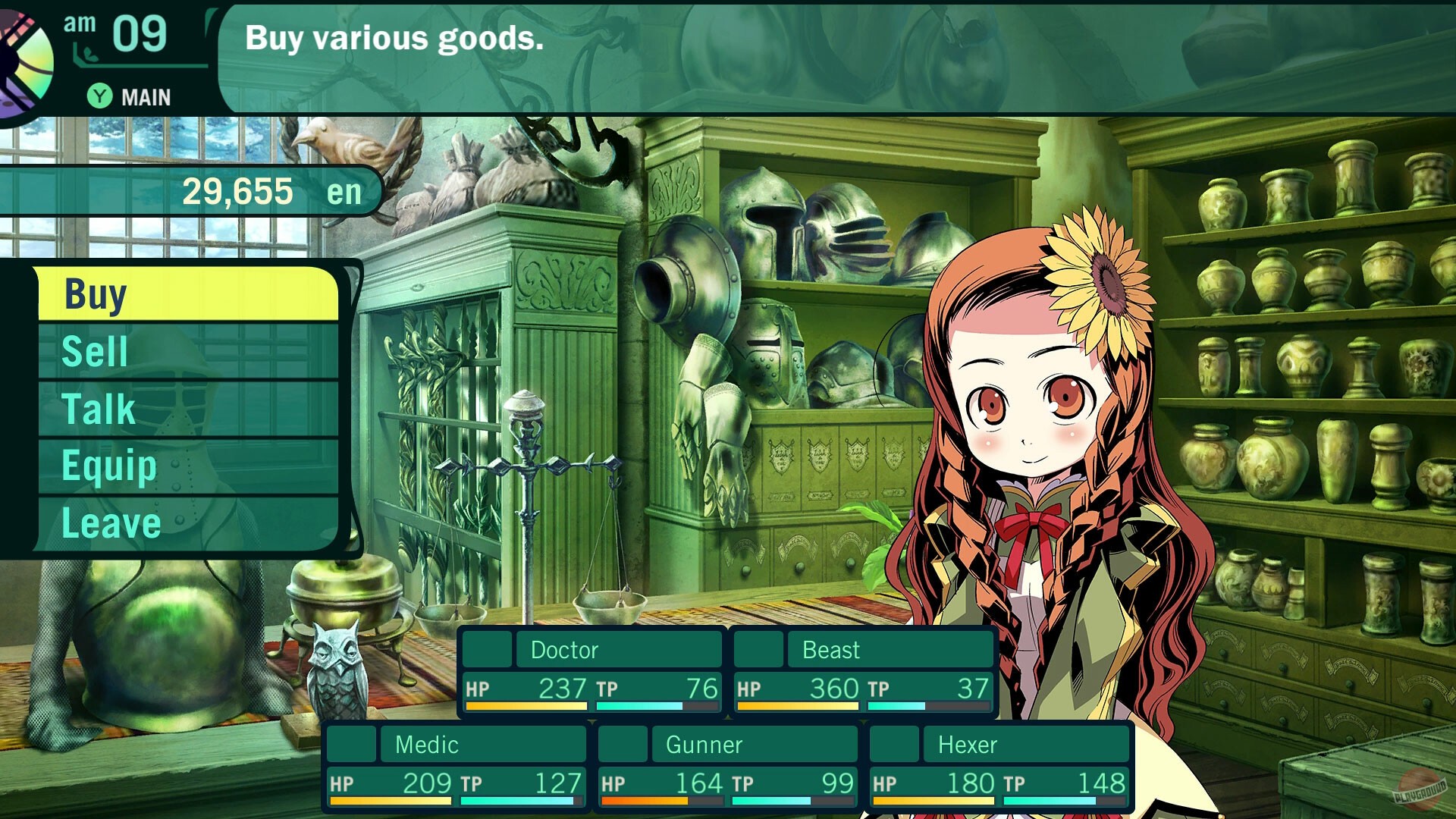 Скриншот из игры Etrian Odyssey 2 - 4