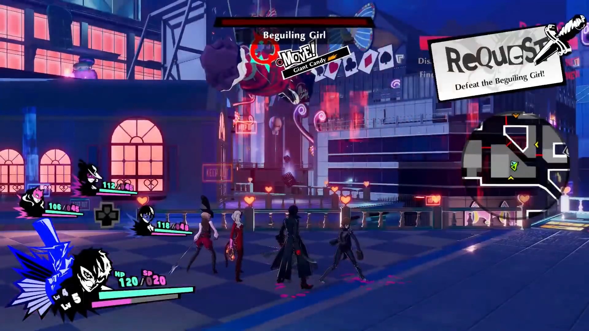 Скриншот из игры Persona 5 Strikers - 1