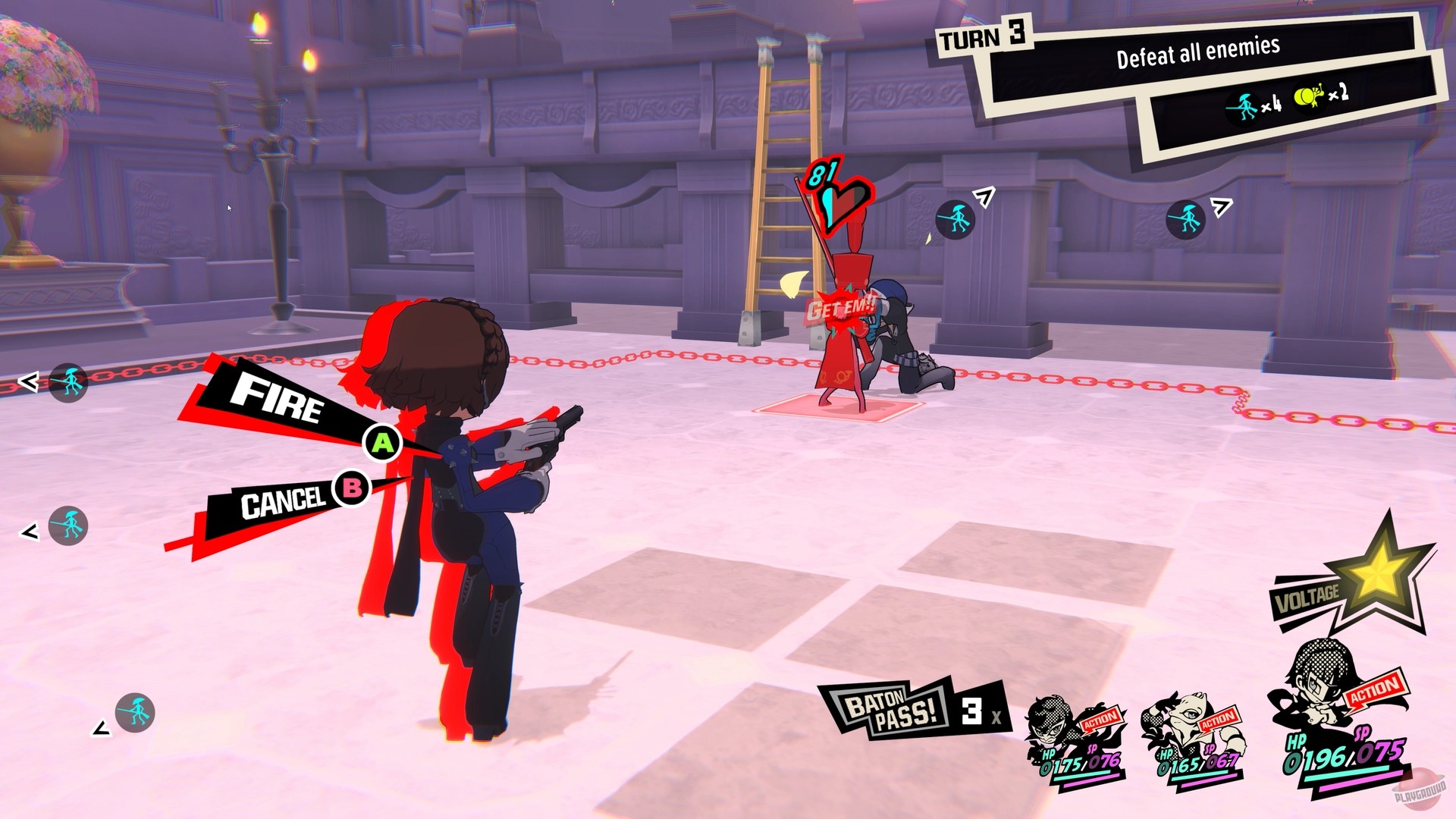 Скриншот из игры Persona 5 Tactica - 107