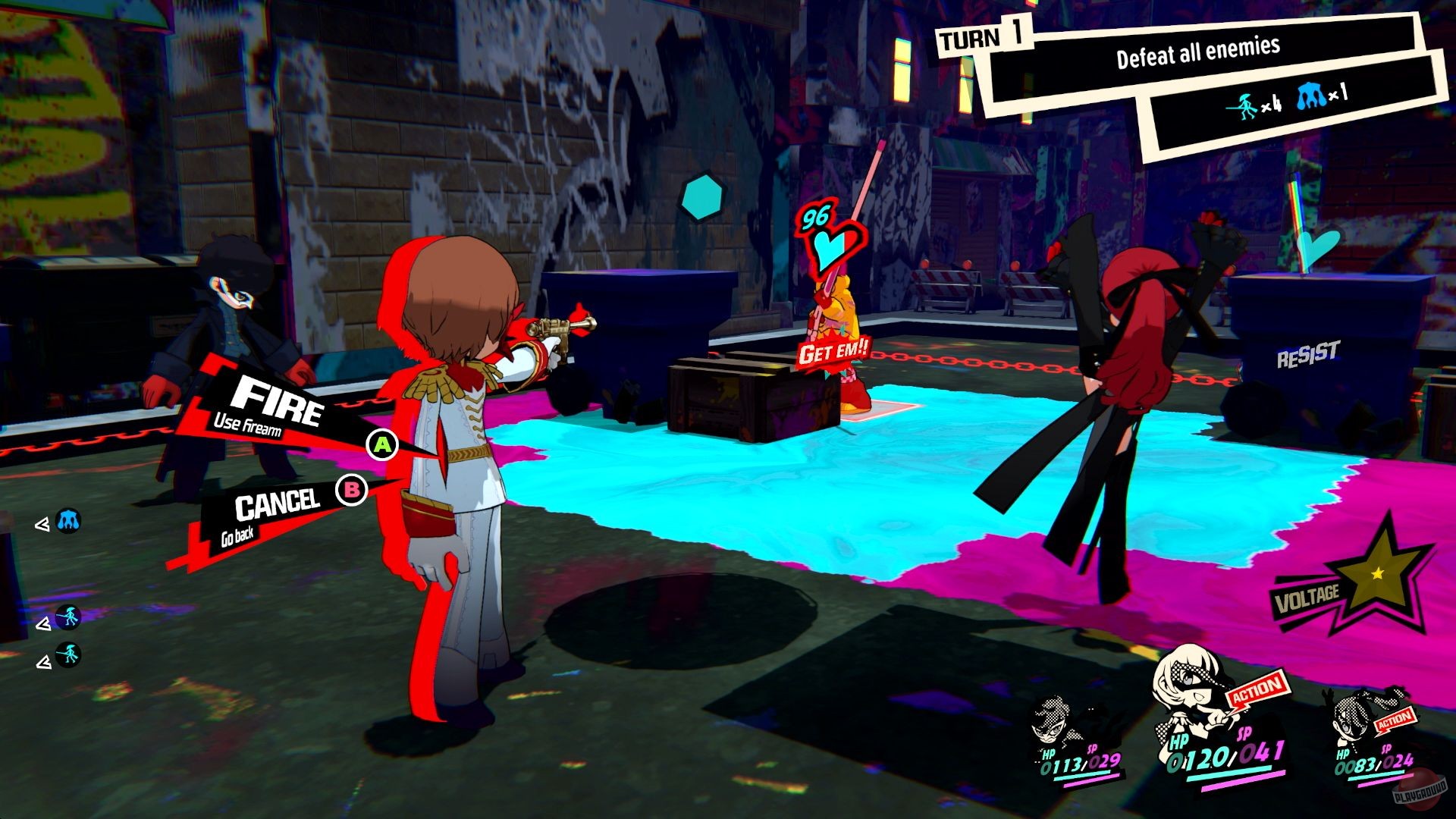 Скриншот из игры Persona 5 Tactica - 113