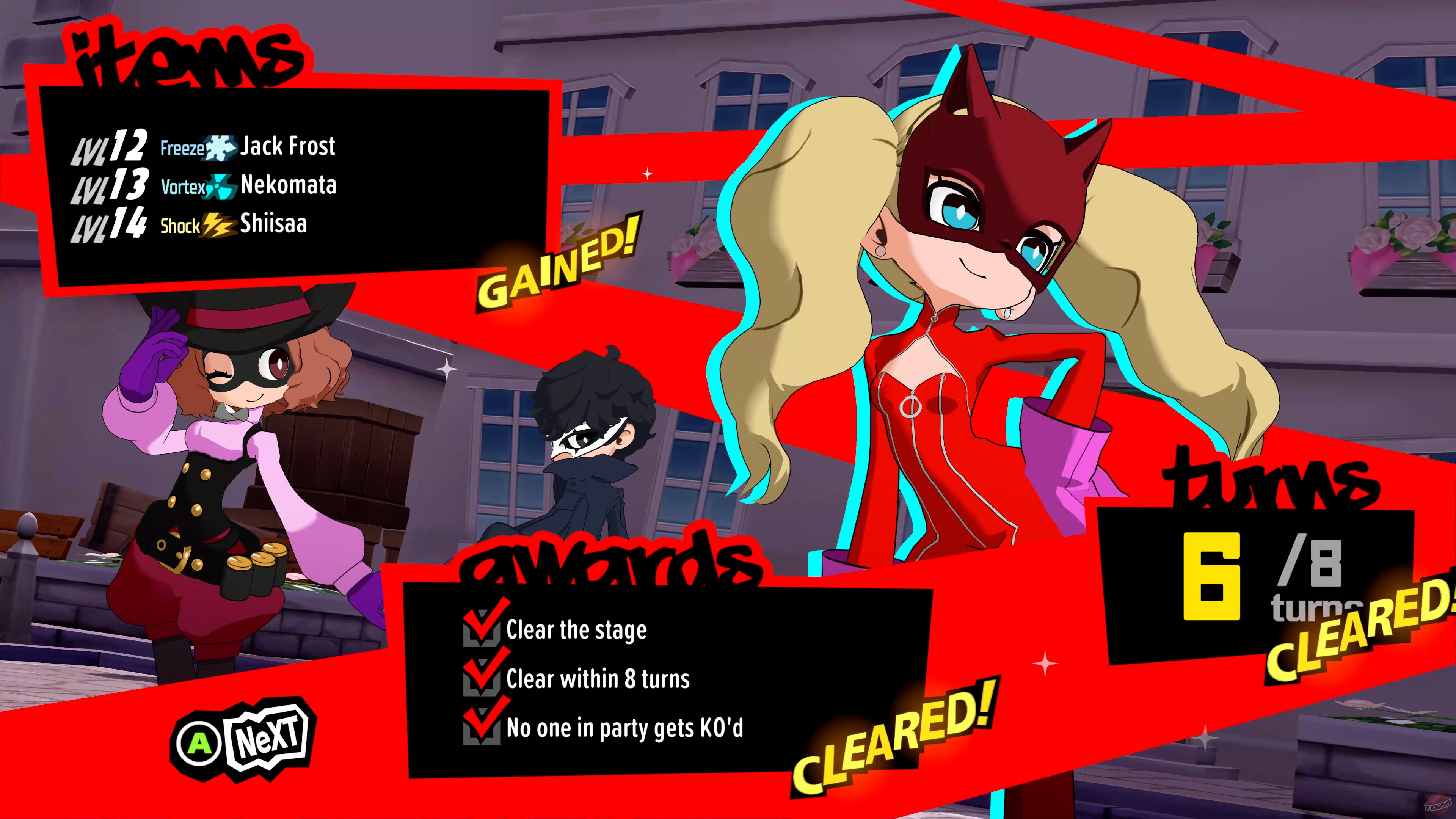 Скриншот из игры Persona 5 Tactica - 54
