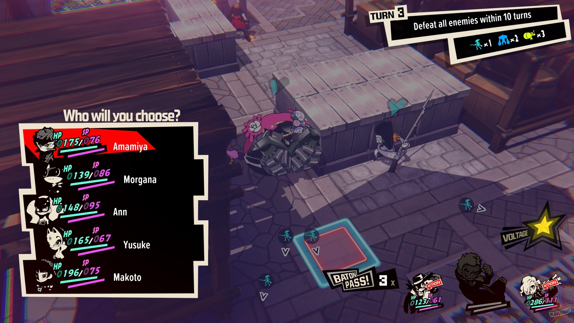 Скриншот из игры Persona 5 Tactica - 91