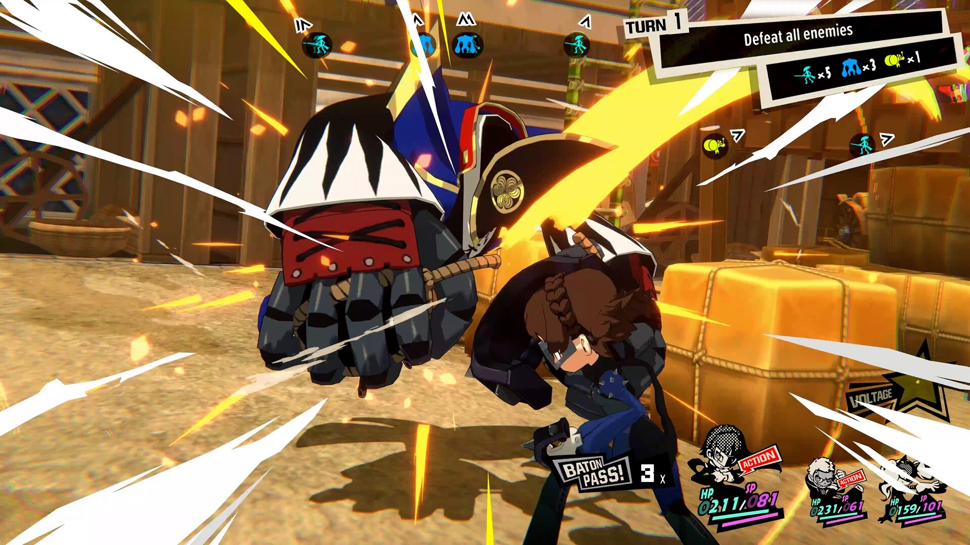 Скриншот из игры Persona 5 Tactica - 4