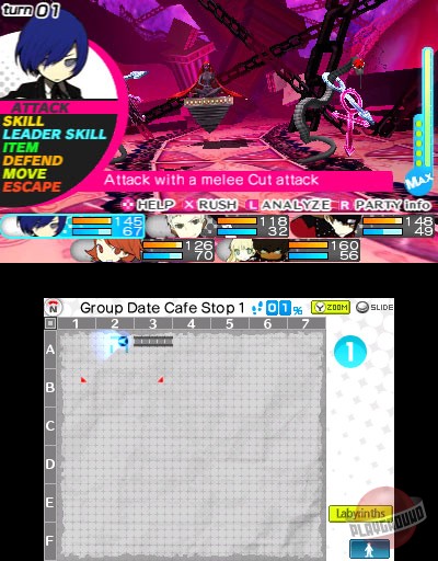 Скриншот из игры Persona Q: Shadow of the Labyrinth - 33