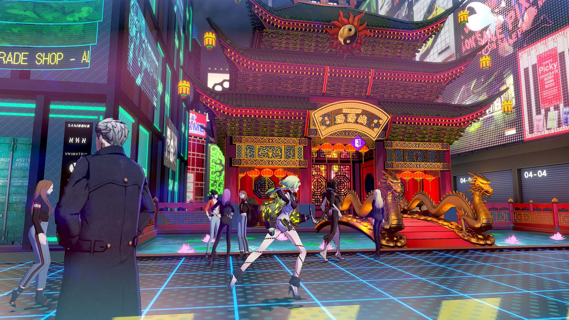 Скриншот из игры Soul Hackers 2 - 7