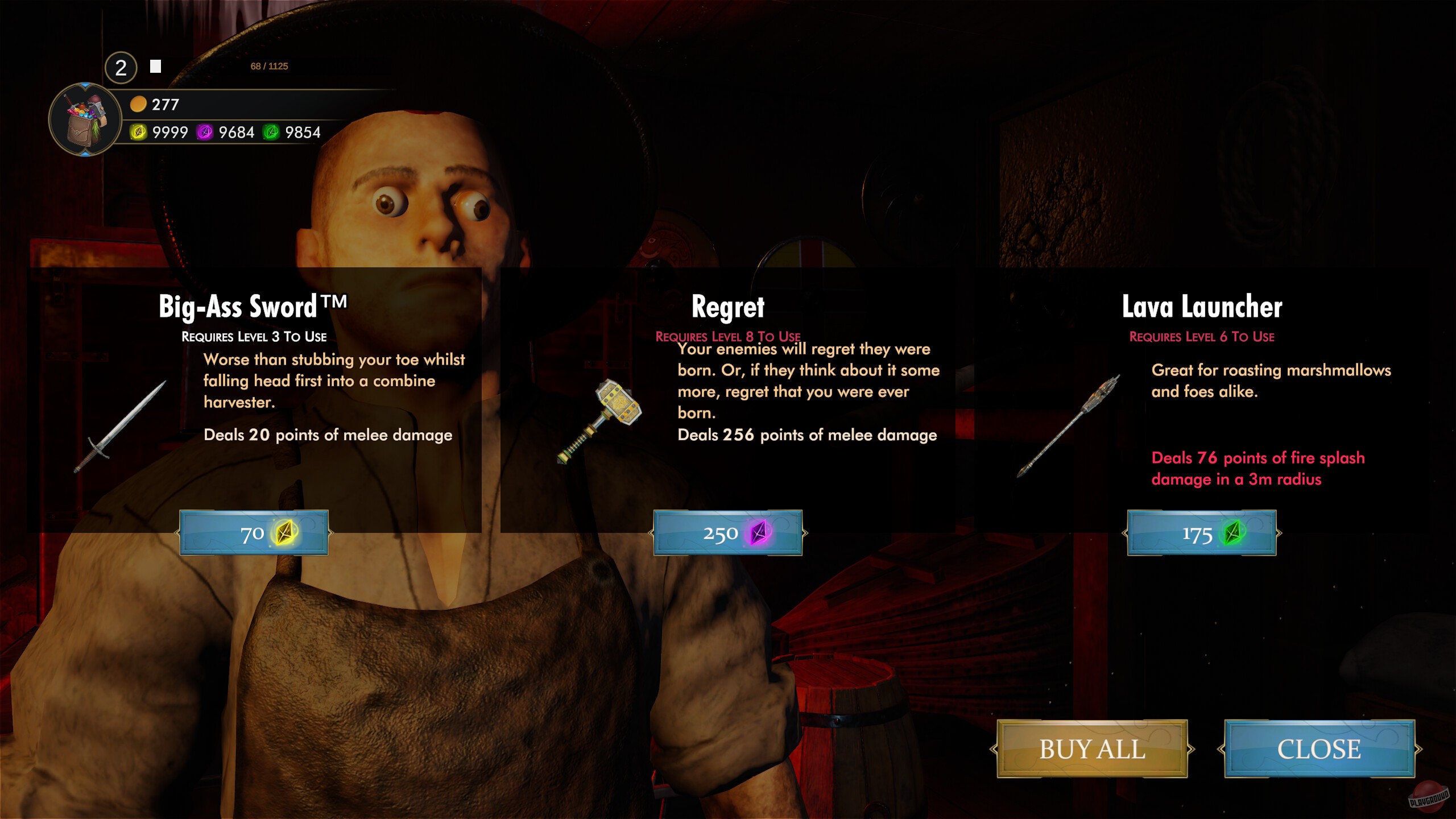 Скриншот из игры Sir Whoopass: Immortal Death - 30