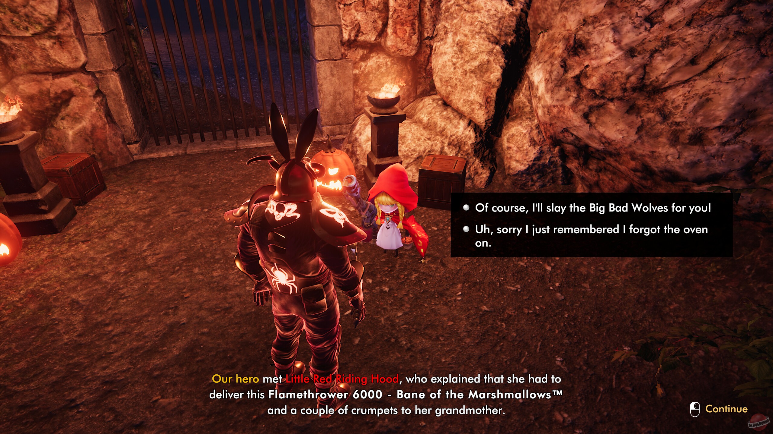 Скриншот из игры Sir Whoopass: Immortal Death - 4