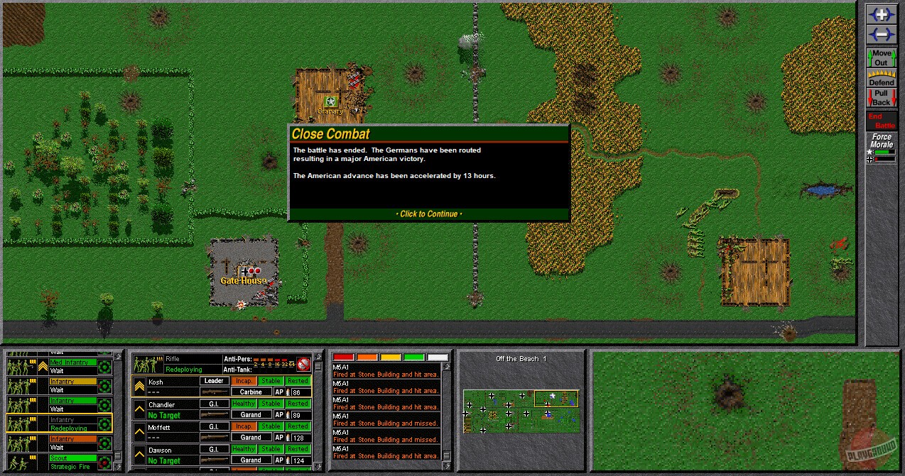 Скриншот из игры Close Combat - 15