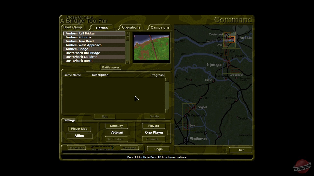 Скриншот из игры Close Combat 2: A Bridge Too Far - 3